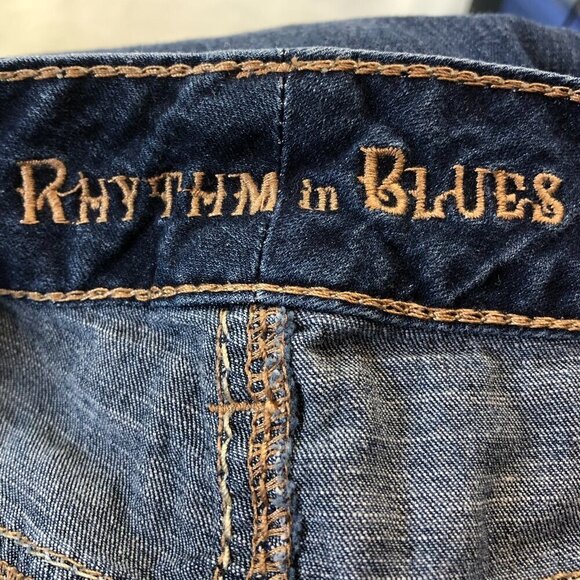 Rhythm In Blues Modern Fit Jeans Size 14 Regular - Picture 6 of 7
